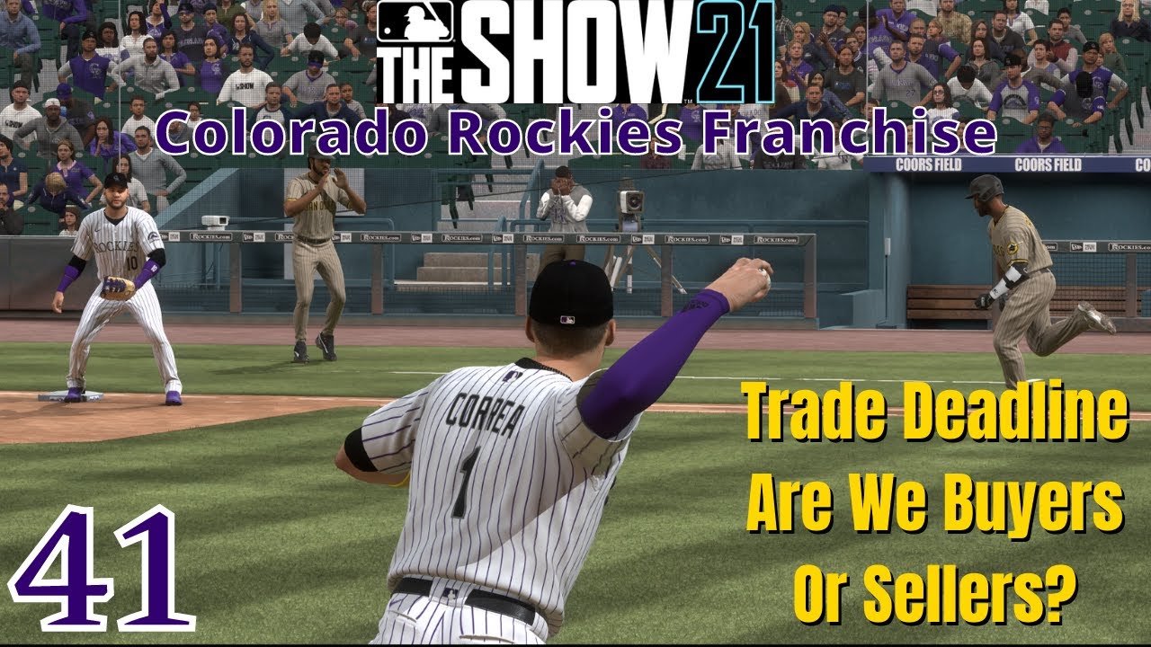 Trade Deadline Are We Buyers Or Sellers? MLB The Show 21 Franchise ...