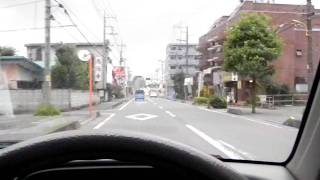 埼玉県をドライブ