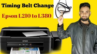 How to change Timing belt Epson |L210 |220 |L360 |L380