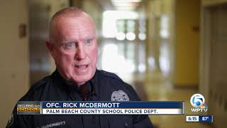 Palm Beach County School District police train for active shooters