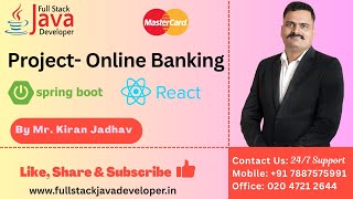 Full Stack Banking Application | Java 25 | Spring Boot 4 | Complete Guide | For Purchase: 7887575991