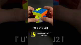 Rubik’s Cube OLL LIGHTNING SHAPE (45/57) with Fingertricks | Efficient algorithm