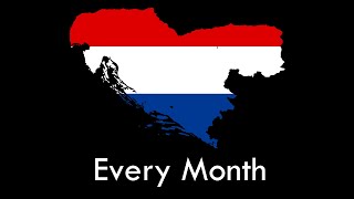 LEGENDARY History of State of Slovenes, Croats and Serbs - Every Month