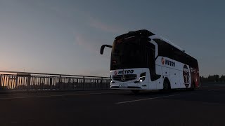 [ETS2] 최고의 버스 맵? \u0026 외국 버스 1티어 모드