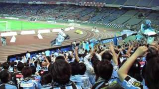 2009年9月6日　試合終了後ジュニーニョ挨拶