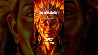 “Lord Surya: The source of life, energy, and divine grace.” #lordsurya #india  #astrology #facts