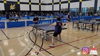 Aneesh Sanghai (USC) vs Eric Zheng (UW) // 2023 NCTTA West Regional Championships