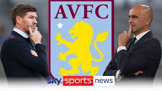 Steven Gerrard and Roberto Martinez on Aston Villa's managerial shortlist after Dean Smith sacking