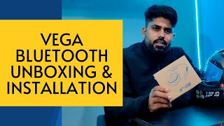 Vega Bluetooth Installation in Helmet | Vega BT Unbox \u0026 Installation | Worth Buying? | JSXTREME