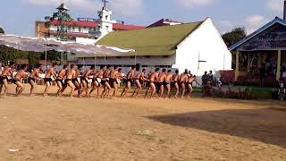 Rengma Ngada festival 2017 part 2 traditional game.