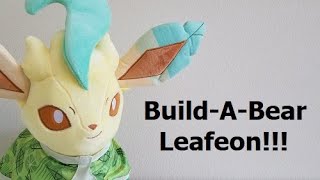 Build A Bear Workshop Leafeon Pokémon Plush