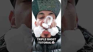 Triple Ghost Tutorial #tutorial #ghosts #shortsvideo