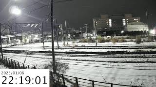 （Live Japan)函館本線・いさりび鉄道 五稜郭駅 GORYOUKAKU STATION #五稜郭駅ライブカメラ  #鉄道ライブカメラ #livecamera　#hokkaido