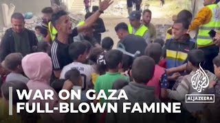 Full-blown famine' in north Gaza: UN thousands of Palestinians are starving