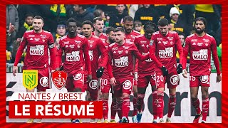 Nantes 0-2 Brest : Le résumé et les buts 🔴⚪