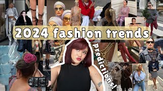 2024 Fashion Trends Predictions | Mob Wife Aesthetic, Rosettes, BOWS + more!!