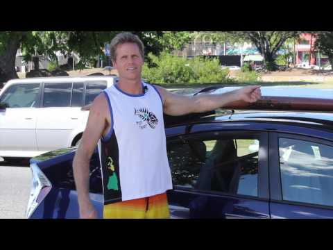 How to strap a SUP or surfboard to a car without roof racks How to strap a SUP or surfboard to a car without roof racks