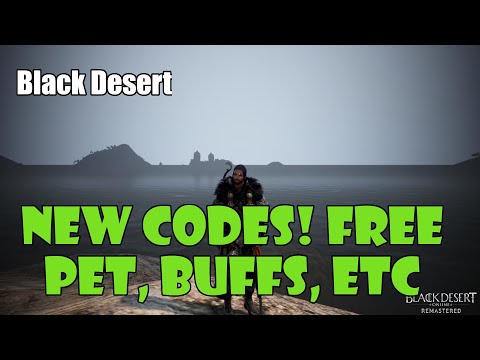 [Black Desert] Redeem codes for Inventory, a Pet, Value Pack, and More!