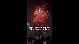 Celebrating New Year on the streets of Damascus, Sarah in Syria | AJ #shorts