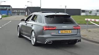 Audi RS6 Avant C7 - Revs, Accelerations, Fly by's!