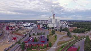 Finland Above Lappeenranta 4K  Kaukas