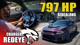 Redeye Ride-a-long | What it's like to drive a 797 Horsepower Hellcat Redeye