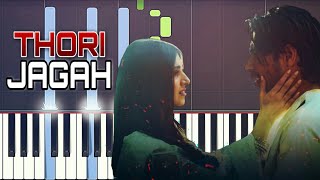 Thodi Jagah Piano Tutorial | Marjaavaan Arijit Singh | Download Free Piano Midi | Sheet Music
