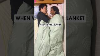 When We Share a Blanket #taraandharu #couple #indian #japanese