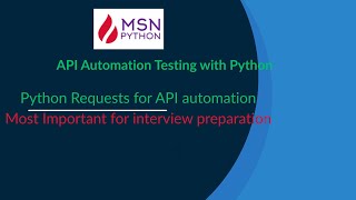 API Automation testing with python requests module part 1