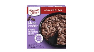 Fryday - DUNCAN HINES Mega Cookie Double Chocolate Chunk