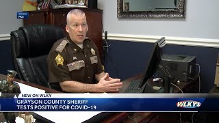 Grayson County sheriff, family tests positive for coronavirus
