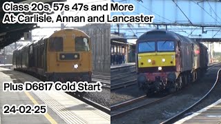 Pair of 20s, Class 37 Cold start, RES MK1s going for storage + More! | 24-02-25