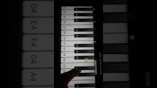 piano version of Luca song: neeyilla neram,by shifa /Arty shifa/#shorts