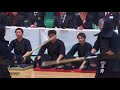 【注目の一戦‼】 08【準々決勝】鹿体大×國士舘2／2【h29第65回全日本学生剣道優勝大会】4山崎×齋江・5草野×黒木・6牧島×矢野・7真田×宮本