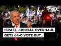 Protests As Netanyahu's Judicial Reform Triumph In Knesset Deepens Israel Divisions, Iran Takes Dig