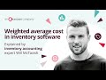 Weighted Average Cost in Inventory Software - 6 Minute Demo & Explanation | Unleashed