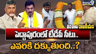 పెద్దాపురంలో టీడీపీ సీటు..ఎవరికి దక్కుతుంది..? | Terachatu Rajakiyam | Prime9 News