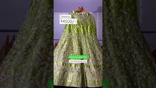 Soft Touch Green Lehenga New Version | #wedding #lehenga #weddingshopping #shorts #marriage #shasha