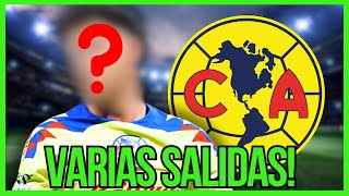 🚨ESTOS 4 JUGADORES SALDRÁN DE CLUB AMÉRICA - LOS EXTRANJEROS FUERA DE LIGA MX EN 2025