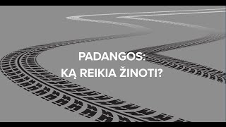 Padangos: ką reikia žinoti apie automobilio apavą?