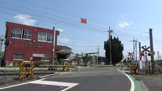 【踏切と電車】JR水戸線　第二水戸街道踏切