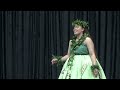 Hālau Hula 'O Hokulani-2024 Iā Oe E Ka Lā-Wahine Soloist-Huali Pua Kenikeni Kawai-