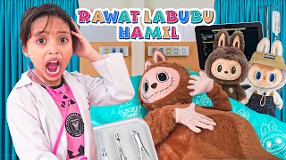 LEIKA CAUGHT GIANT PREGNANT LABUBU! HELPED BY DOCTOR LEIKA \u0026 TOMPEL😱 FUNNY KIDS DRAMA