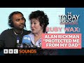 Ruby Wax explains how Alan Rickman stood up to her abusive father | The Today Podcast