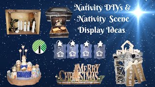 *Must See* Nativity DIYs •  Nativity Scene Display Ideas • Thrift Flips • True Meaning of Christmas