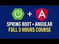 Spring Boot + Angular Full Stack | Full Course [NEW] ✅