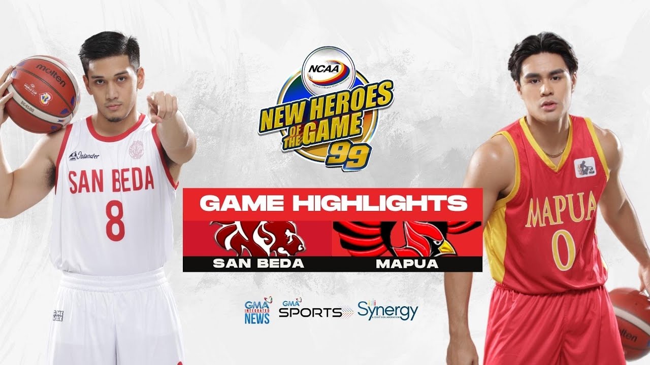 NCAA 99 Men's San Beda Vs. Mapua (Highlights) | NCAA Season 99 - YouTube