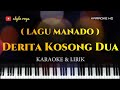 DERITA KOSONG DUA - OCIN PONELIPU | KARAOKE_LAGU MANADO