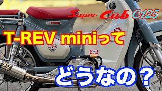 【モトブログ】＃268  T-REVminIを付けてどうだったの？