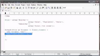 Beginner PHP Tutorial 41 for each Statement